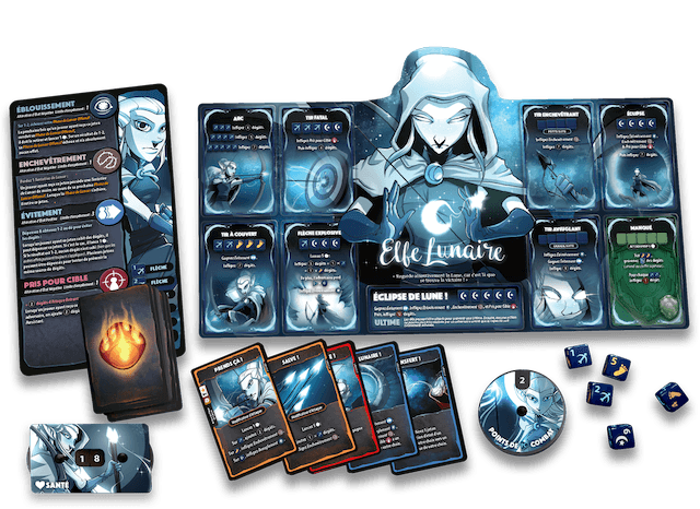 Dice Throne Saison 1 - Barbare vs Elfe Lunaire (Fr) - La Ribouldingue