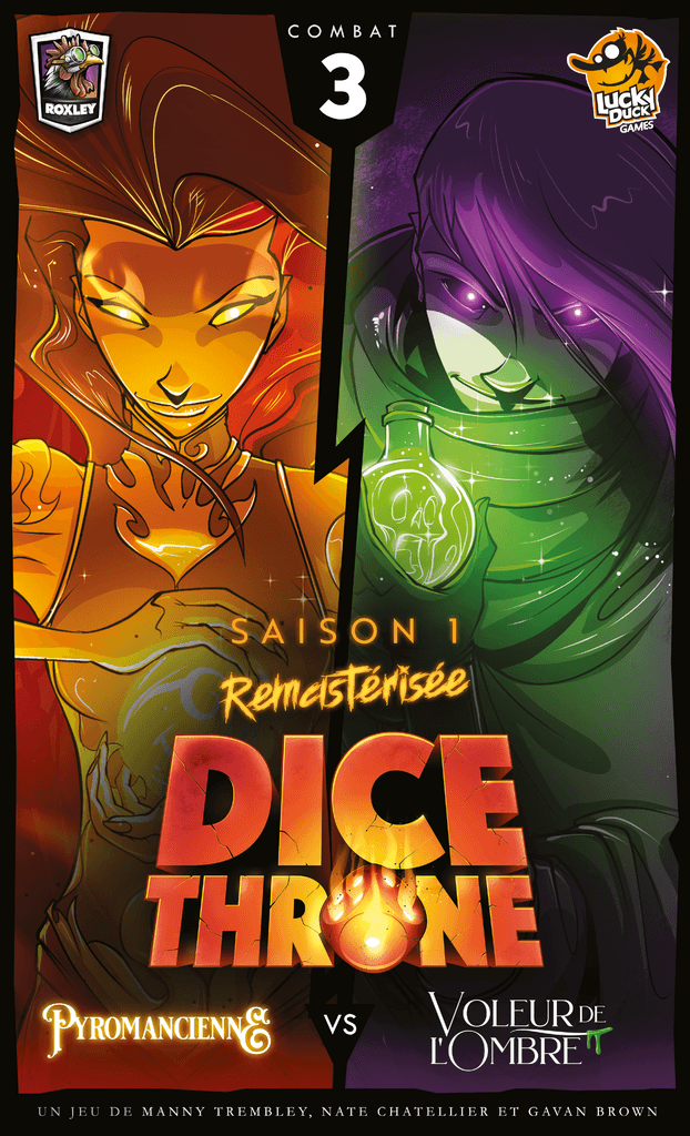 Dice Throne Saison 1 - Pyromancien vs Voleur (Fr) - La Ribouldingue