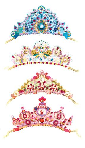 DIY - Diademes mosaiques - Princesses - La Ribouldingue
