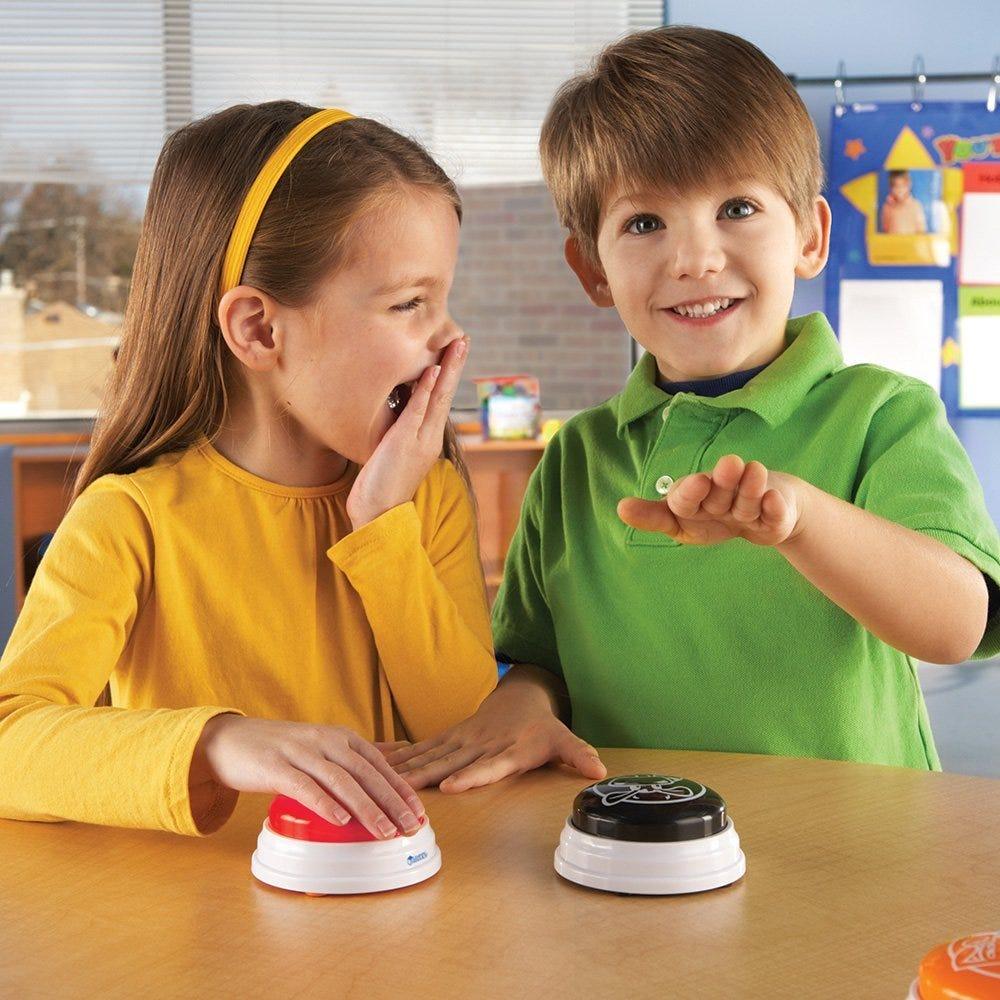 Ensemble de 4 Buzzers avec Bruits d'Animaux - La Ribouldingue