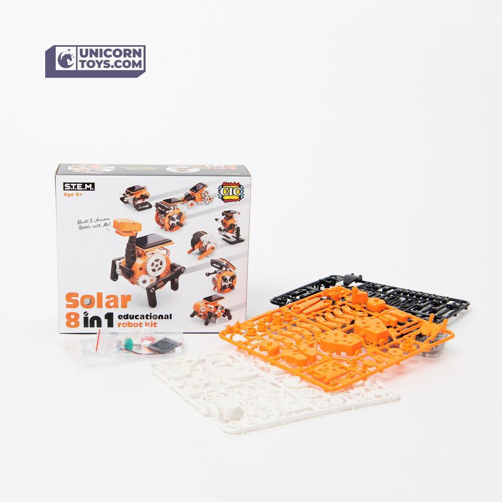 Ensemble Robot Solaire Éducatif 8 en 1 (Bil) - La Ribouldingue