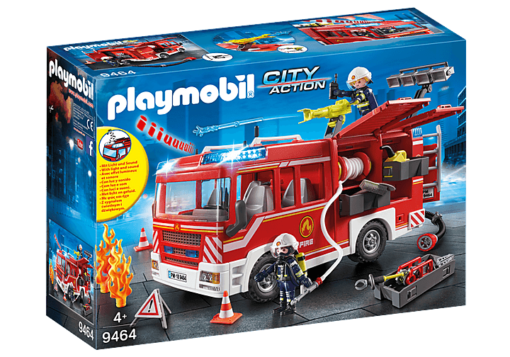Fourgon d'intervention des pompiers - City Action - La Ribouldingue