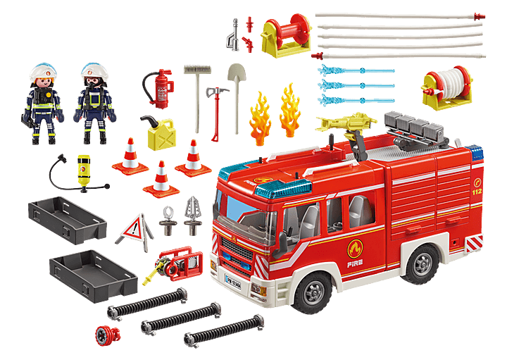 Fourgon d'intervention des pompiers - City Action - La Ribouldingue