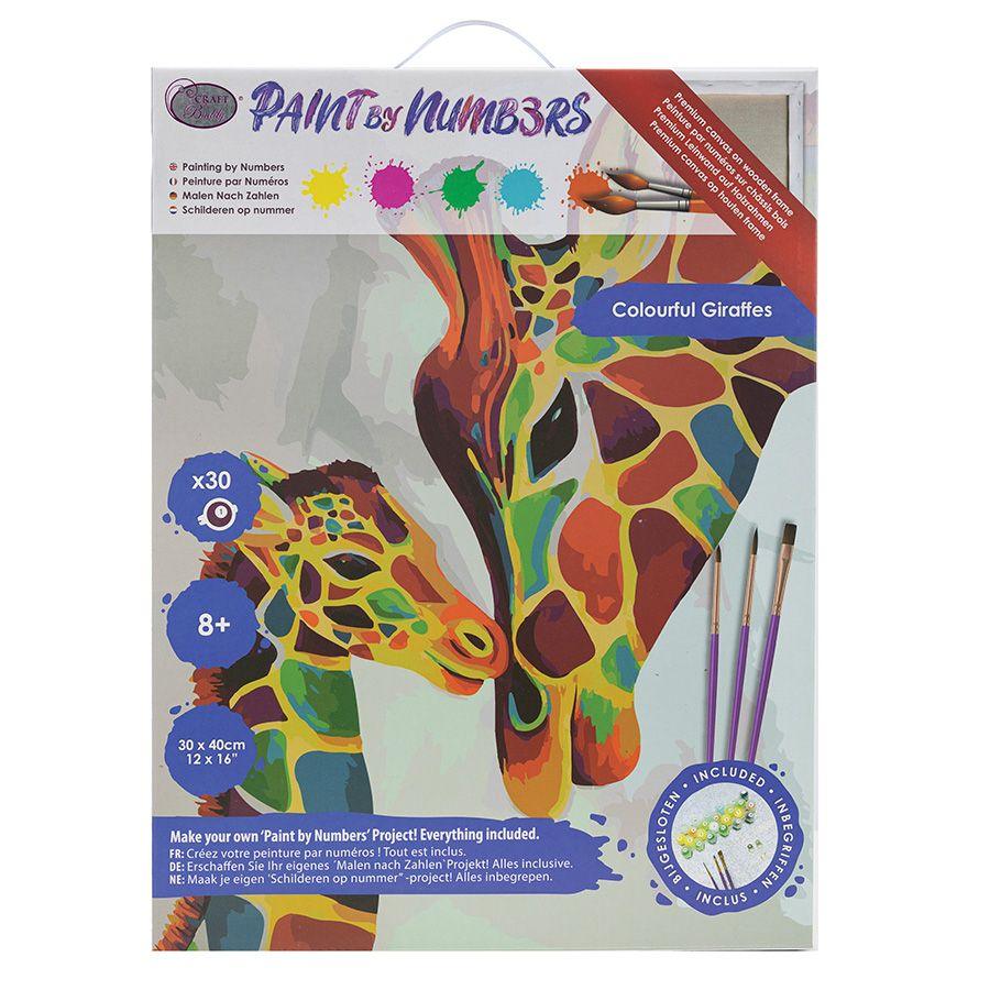 Girafes colorées - La Ribouldingue