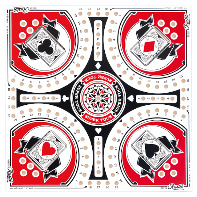 Jeu de Tock 4 Joueurs - 20 pouces - La Ribouldingue