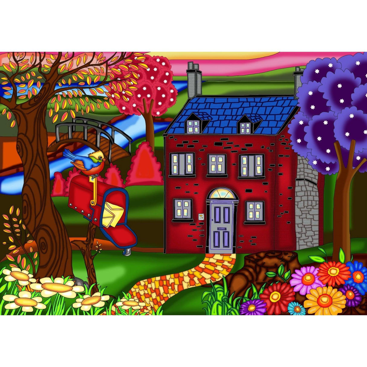 La Maison Rouge - Carré - La Ribouldingue