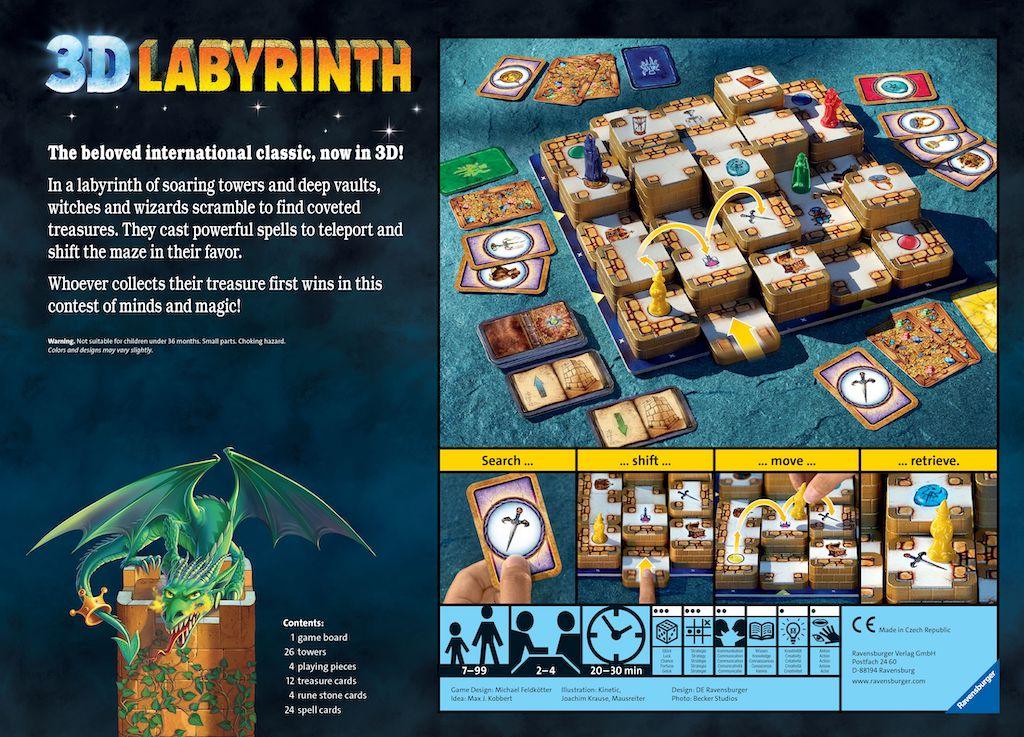 Labyrinth 3D (Ang) - La Ribouldingue