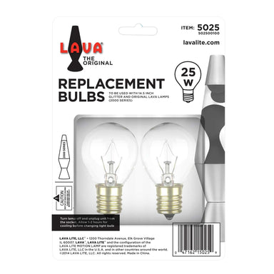 Lava Lamp - 2 ampoules 25W - La Ribouldingue