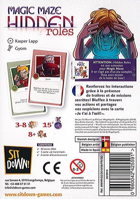 Magic Maze: Hidden Roles (Ext) (Fr) - La Ribouldingue
