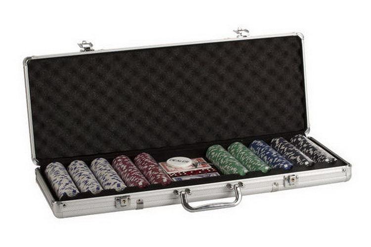 Malette de poker 500 pcs - La Ribouldingue
