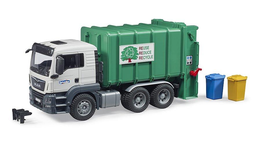 MAN TGS Rear loading garbage truck - La Ribouldingue