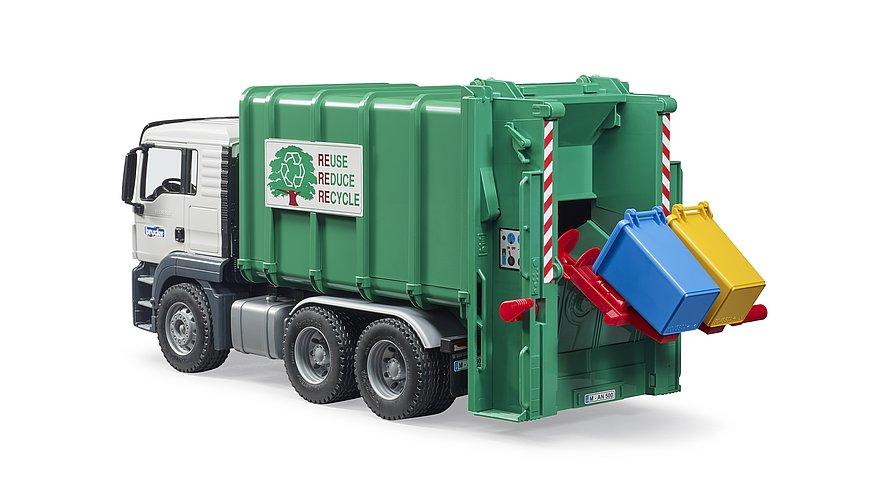 MAN TGS Rear loading garbage truck - La Ribouldingue