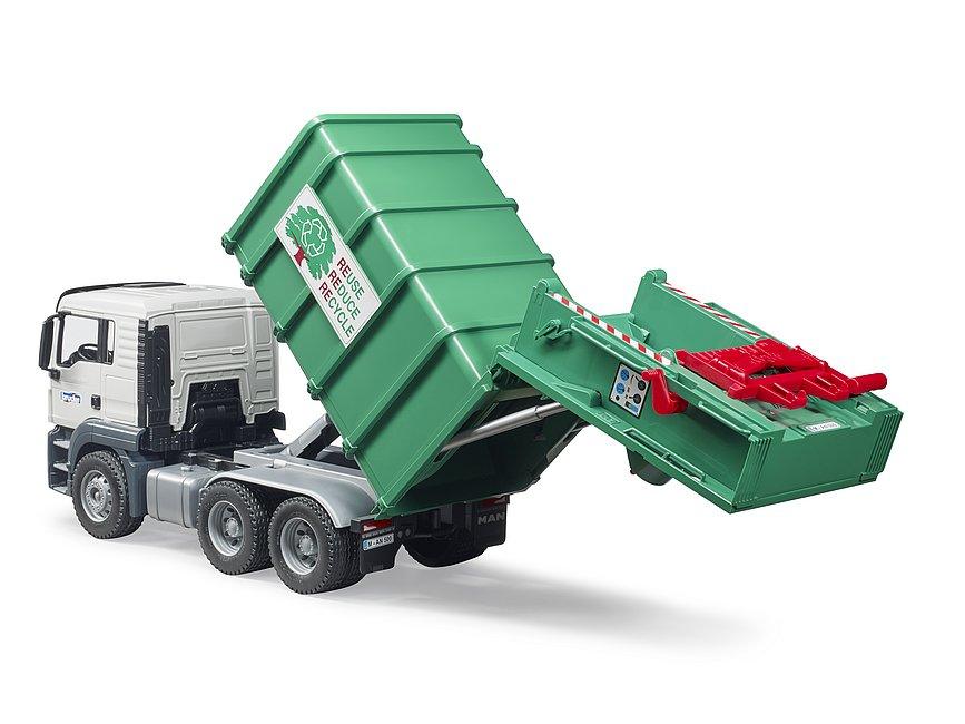 MAN TGS Rear loading garbage truck - La Ribouldingue