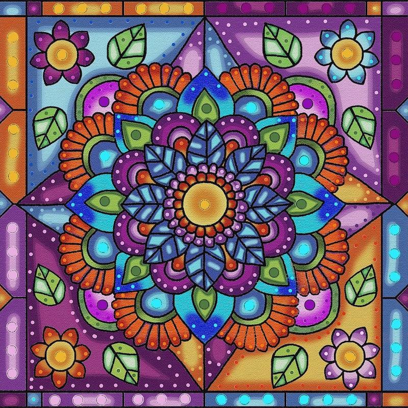 Mandala Étincelant - Cristal - La Ribouldingue