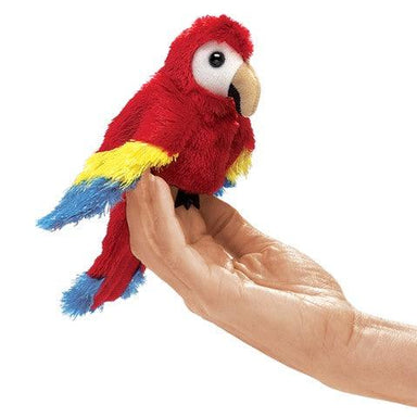 Marionnette à doigt - Perroquet - La Ribouldingue