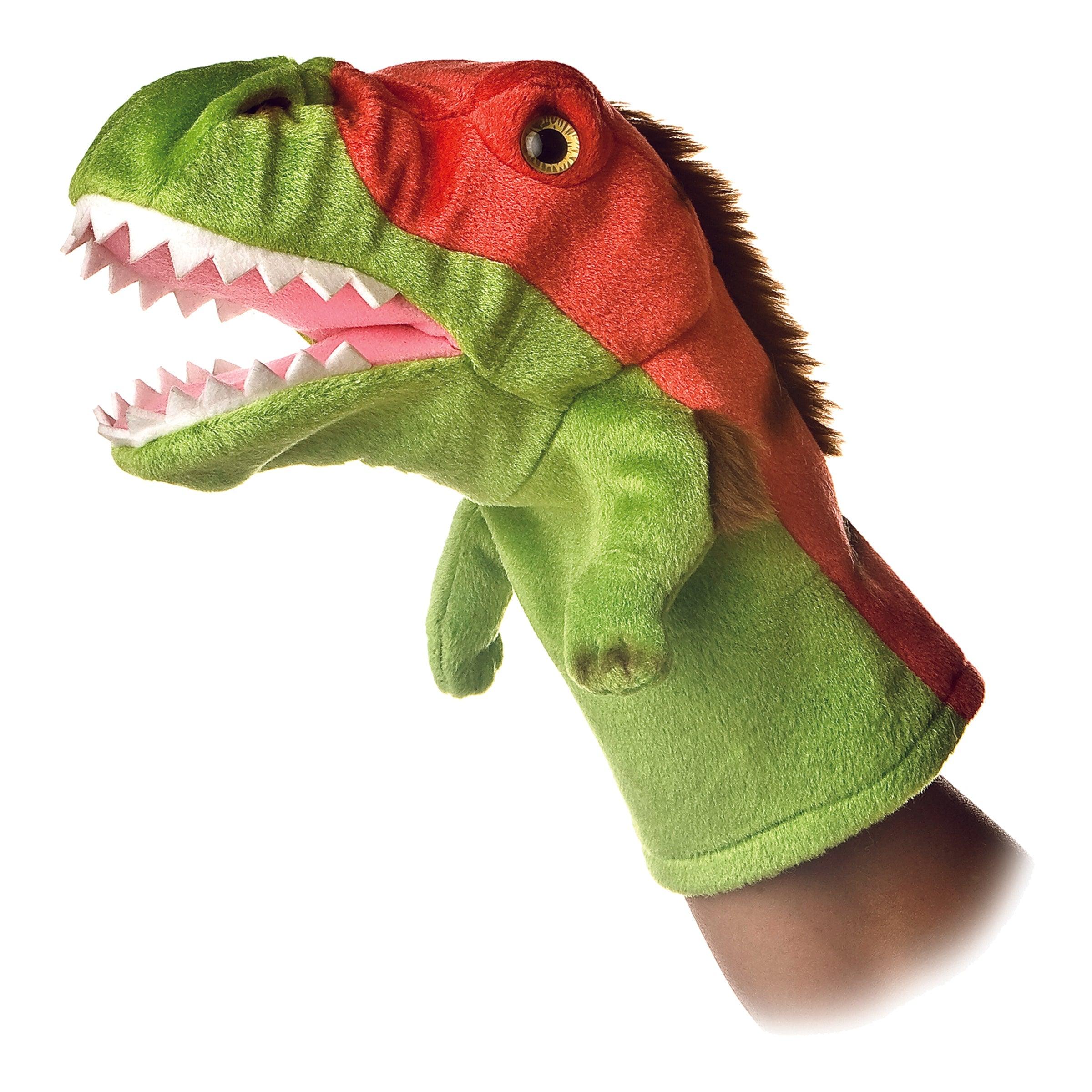 JUSTQUNSEEN Marionnettes à main dinosaures - Jouet dinosaure pour enfants - Animaux en peluche - Marionnettes à doigts - Cadeaux - Jouet dinosaure à partir de 3, 4, 5, 6 JUSTQUNSEEN Marionnettes à main dinosaures - Jouet dinosaure pour enfants - Animaux en peluche - Marionnettes à doigts - Cadeaux - Jouet dinosaure à partir de 3, 4, 5, 6