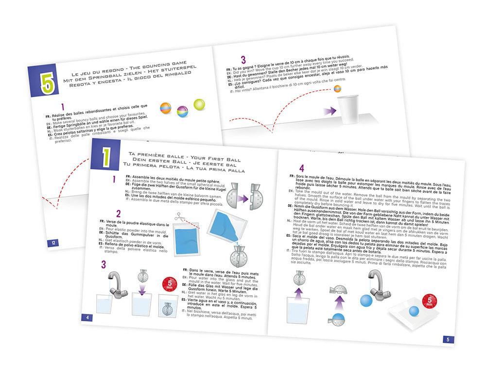 Mini Lab - Balles Rebondissantes (Multi) - La Ribouldingue