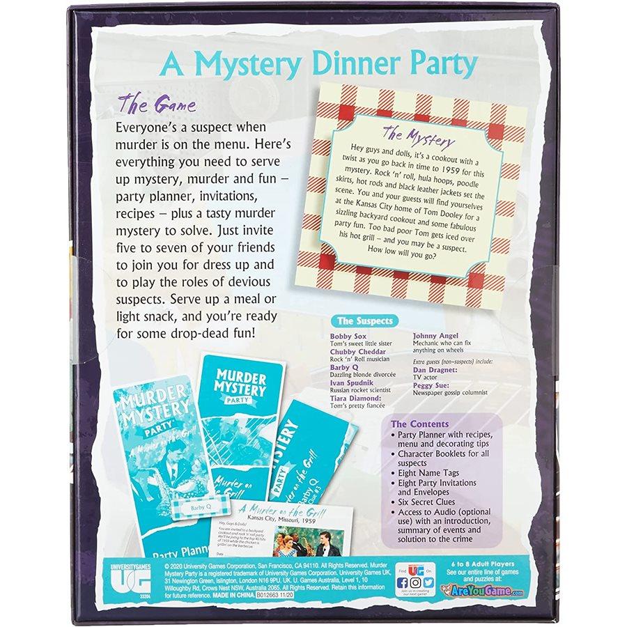 Murder Mystery Party - A Murder on the Grill (Ang) - La Ribouldingue