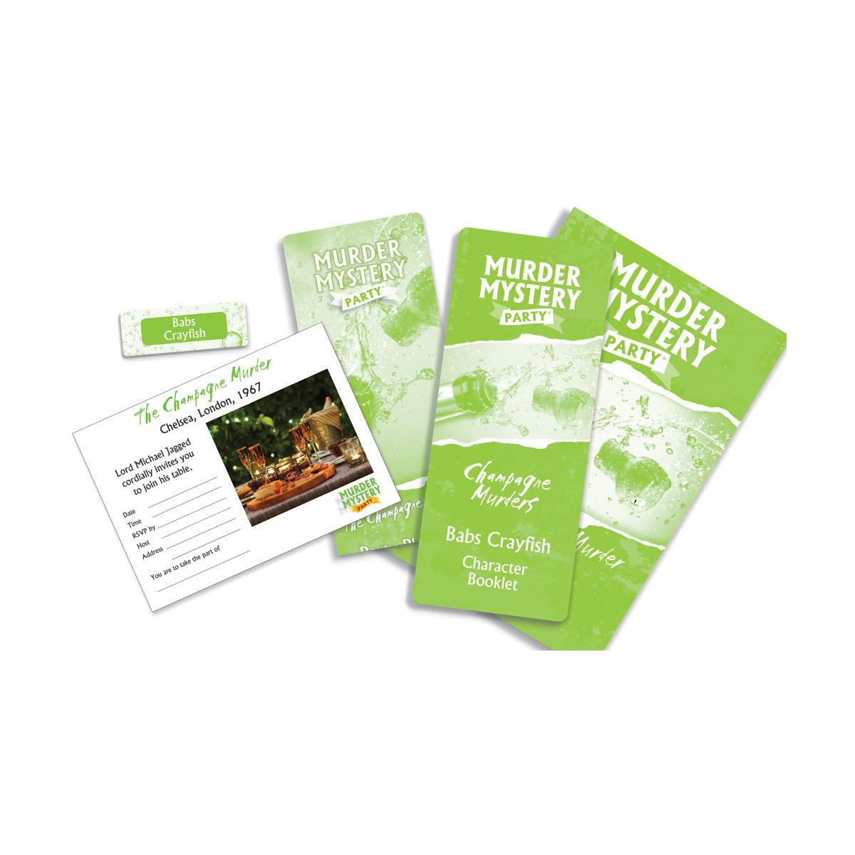 Murder Mystery Party - The champagne Murder (Ang) - La Ribouldingue