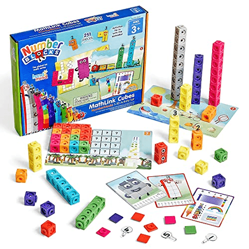 Number Blocks - Kit d'Activité MathLink (1-10) (Multi) - La Ribouldingue