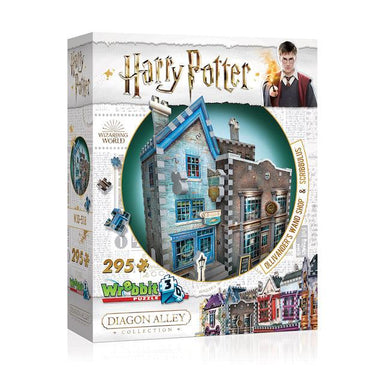 Ollivander - Fabricant de baguettes magiques et Scribbulus - Harry Potter - 295 mcx 3D - La Ribouldingue