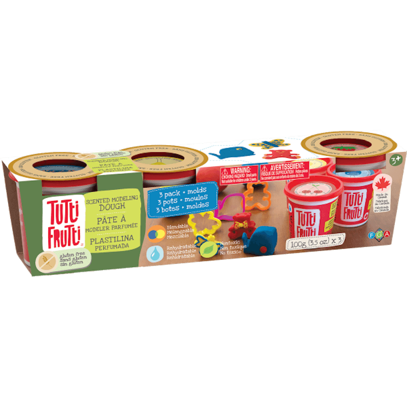 Pâte à Modeler (3) avec moules - SANS GLUTEN - La Ribouldingue