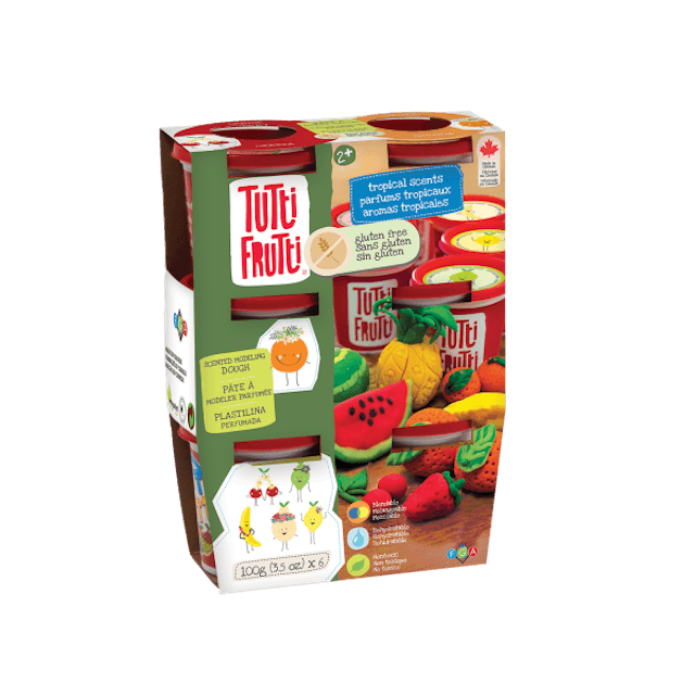 Pâte à modeler (6) Parfums Tropicaux SANS GLUTEN pour 2199