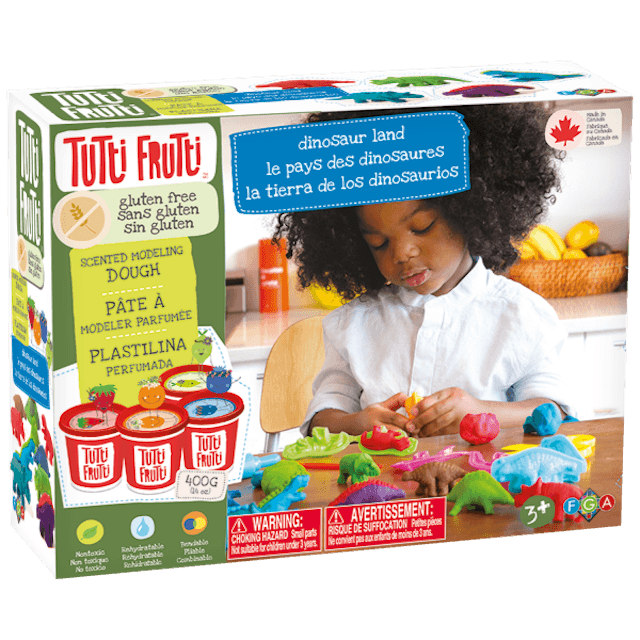 Pâte à Modeler - Pays des dinos - SANS GLUTEN - La Ribouldingue