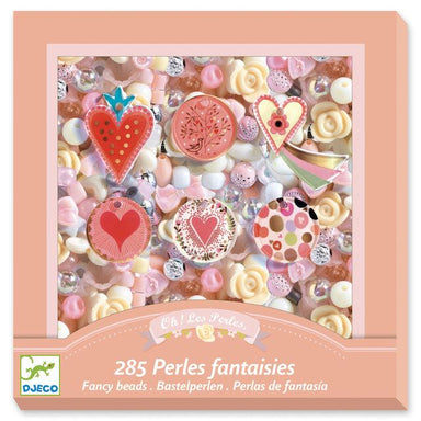 Perles fantaisies - Cœurs - La Ribouldingue
