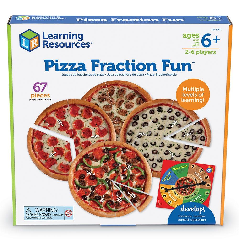 Pizza Fractions Fun (Ang) - La Ribouldingue