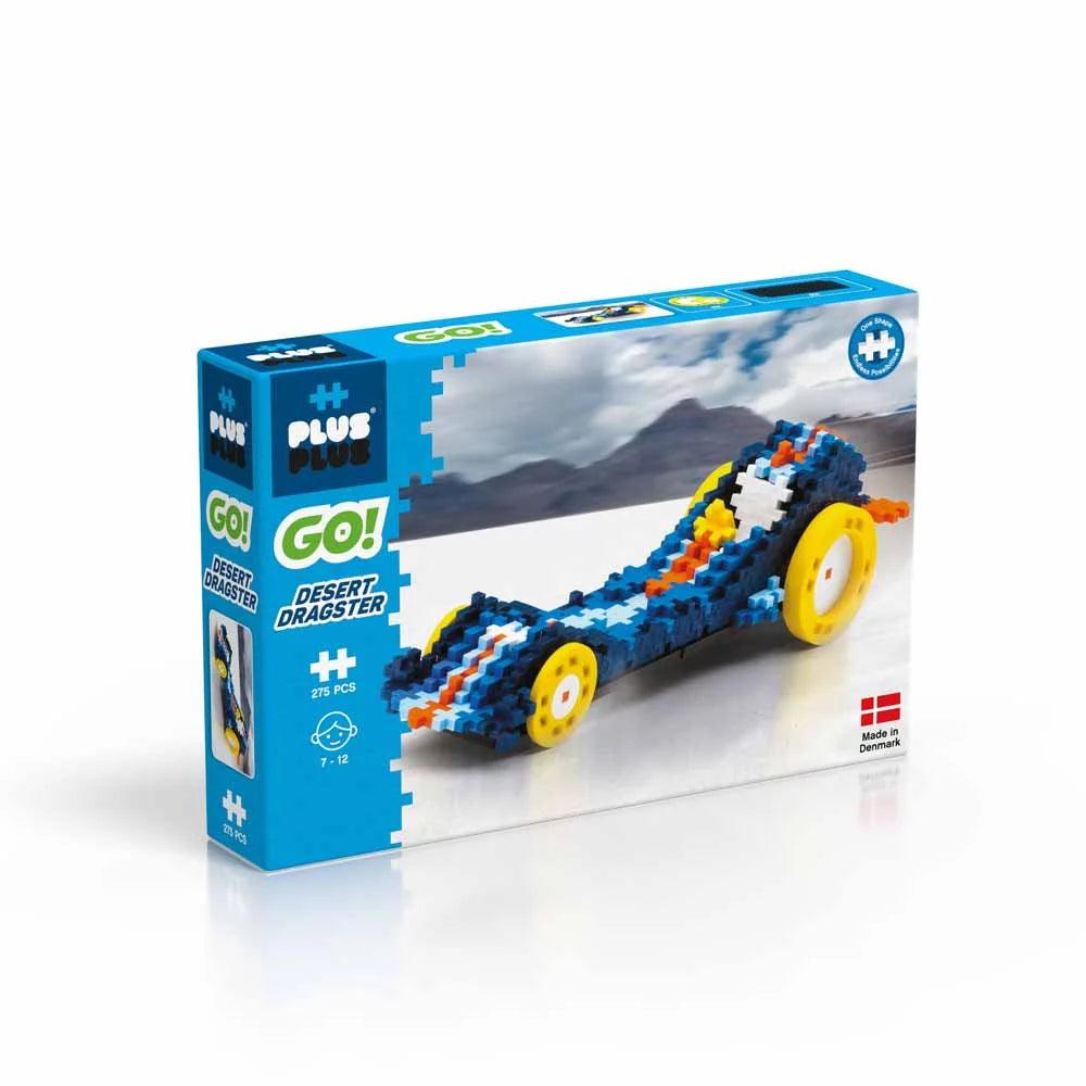 PLUS PLUS Più PLUS-PP7015 GO Dragster-275 Pcs-PP7015, PP7015, Basic
