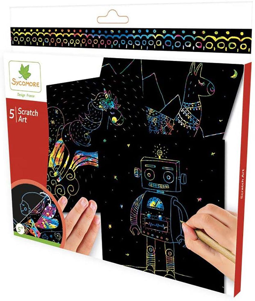 Pochette - Scratch Art à gratter - La Ribouldingue