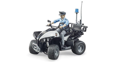 Police-Quad with policeman and accessoires - La Ribouldingue