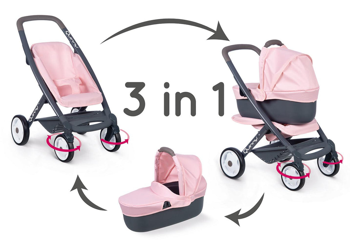 Poussette - Landau 3 en 1 - La Ribouldingue