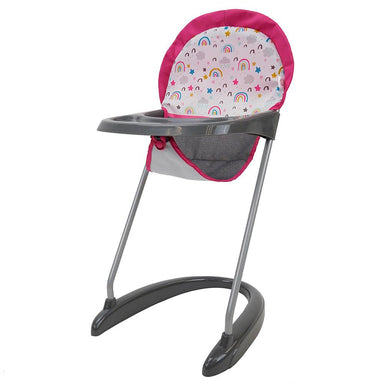Rainbow Fun - Chaise haute pour poupée - La Ribouldingue