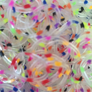 Rainbow Loom - Élastiques Confetti - La Ribouldingue
