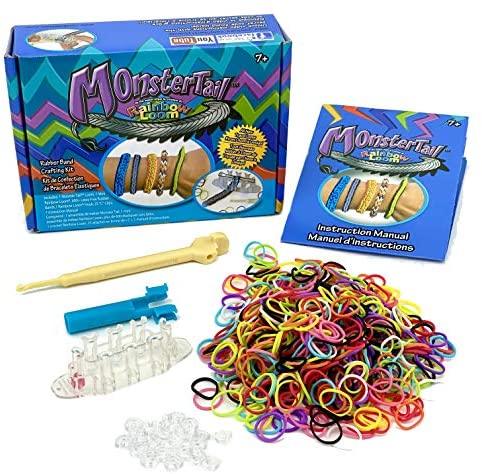 Rainbow Loom - Ensemble de voyage Monster Tails - La Ribouldingue