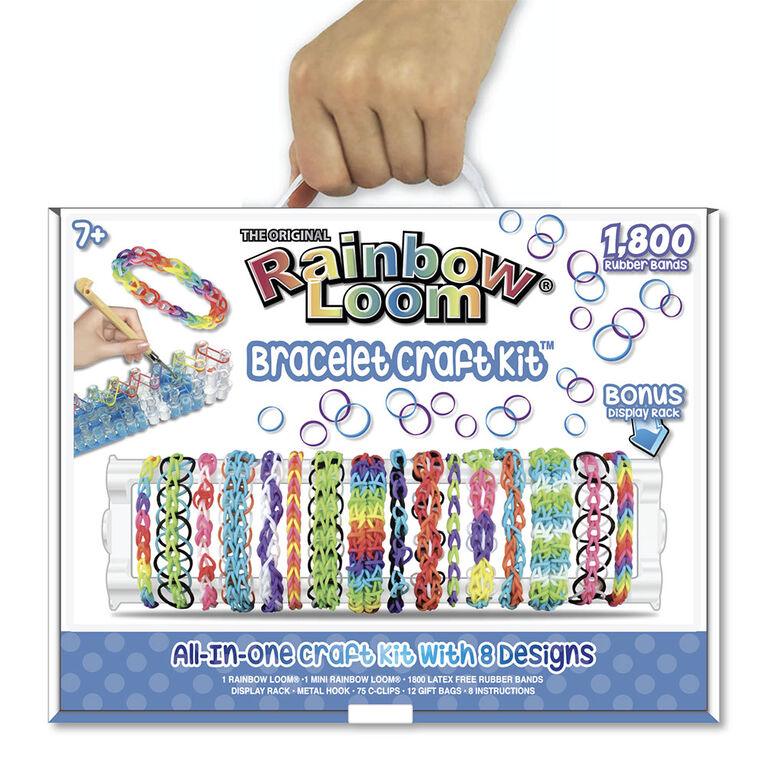 Rainbow Loom - Trousse d'artisanat de bracelets - La Ribouldingue
