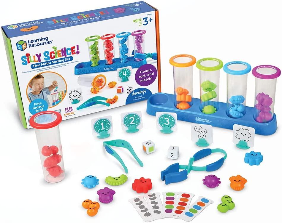 Science Farfelue - Kit de Tri Pour Motricité Fine (Multi) - La Ribouldingue