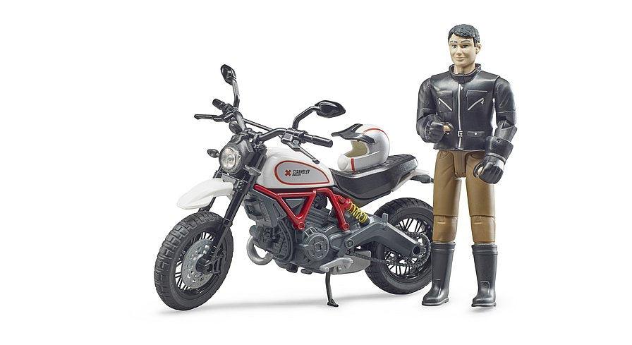 Scrambler Ducati Desert Sled avec conducteur - La Ribouldingue