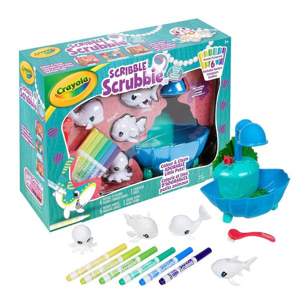 Scribble Scrubbie - Animaux marins & lagune - La Ribouldingue