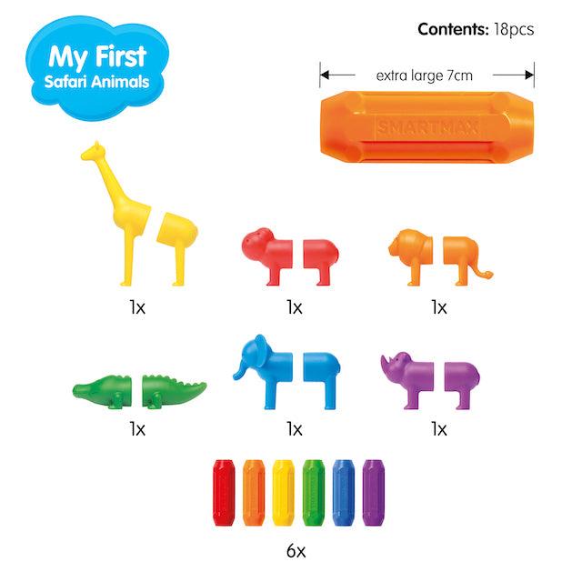 Smartmax - Animaux Safari (Multi) - La Ribouldingue