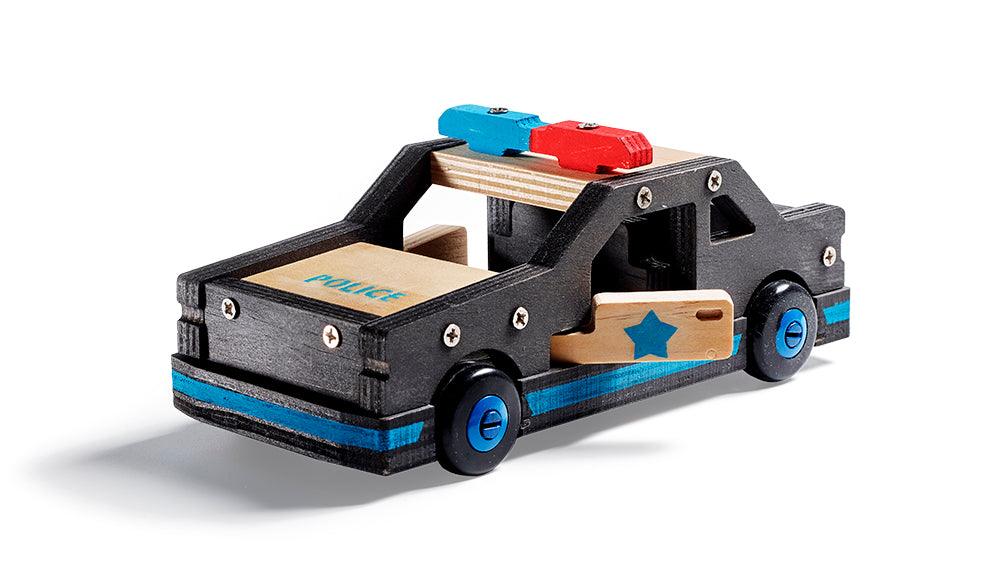 Stanley Jr - Voiture de police à construire - La Ribouldingue