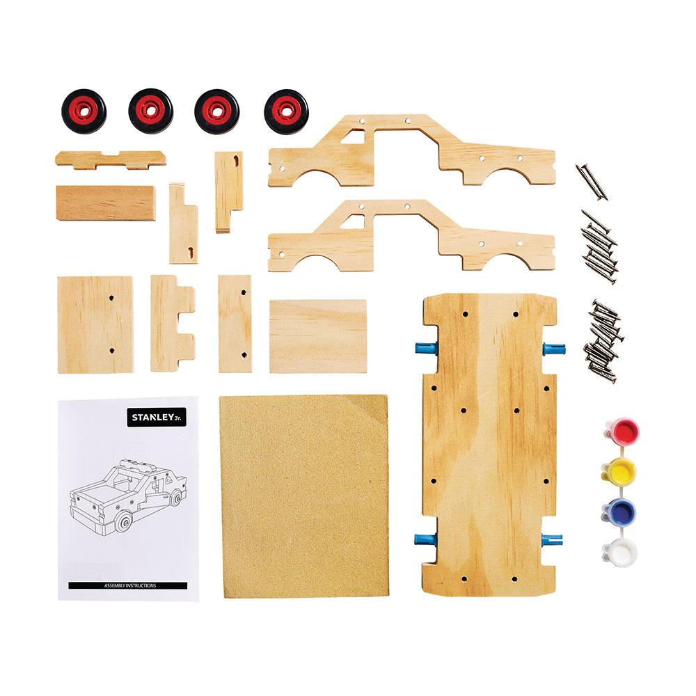 Stanley Jr - Voiture de police à construire - La Ribouldingue