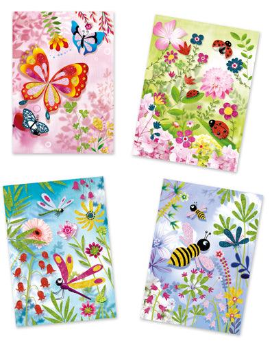 Tableaux à pailleter - Papillons - La Ribouldingue