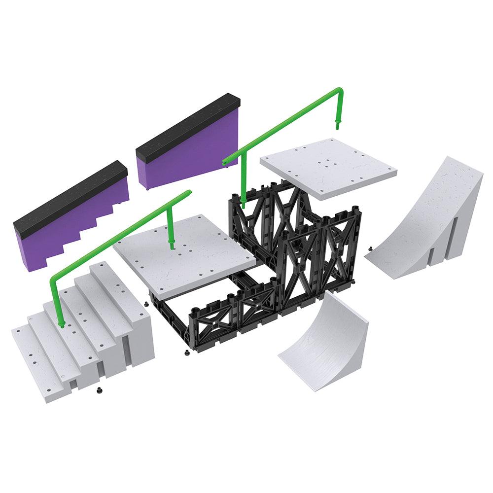 Tech Deck - Nyjah Huston Skatepark - La Ribouldingue