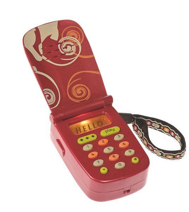 Téléphone portable Hellophone Rouge - La Ribouldingue
