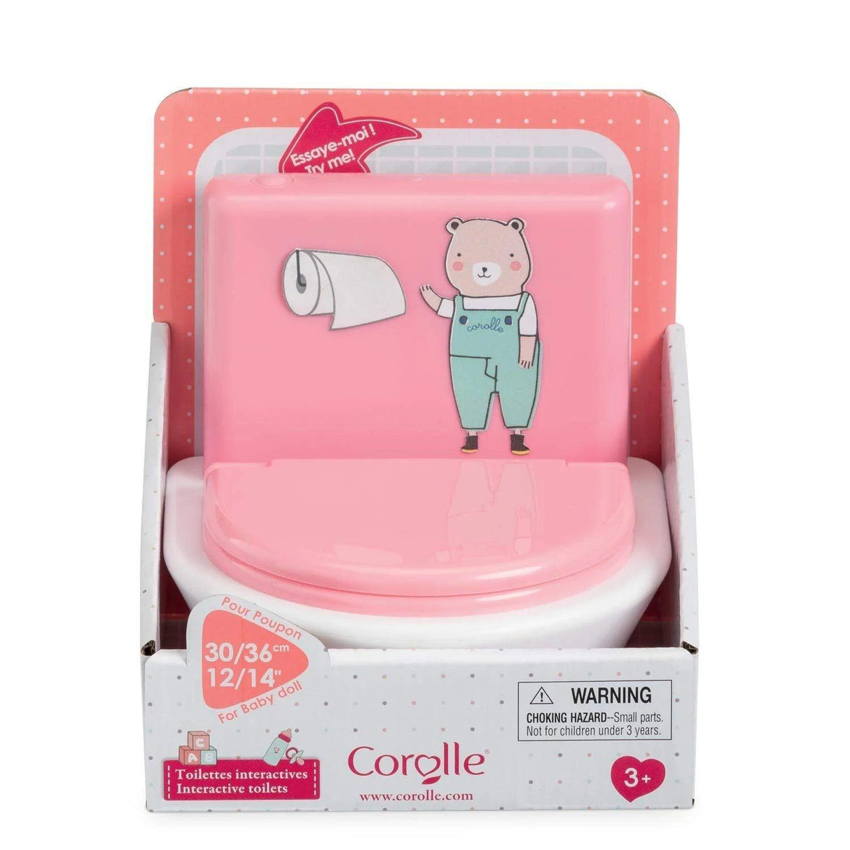 Toilette Interactive 30 cm / 36 cm - La Ribouldingue