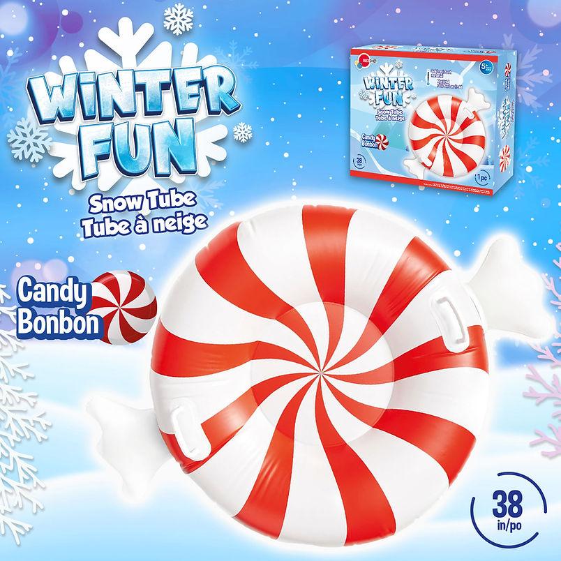 Tube à neige bonbon - La Ribouldingue
