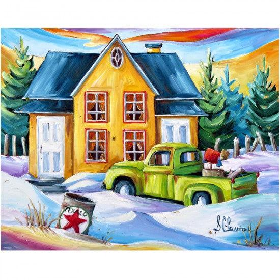 Un hiver comme dans le temps - Carré - La Ribouldingue